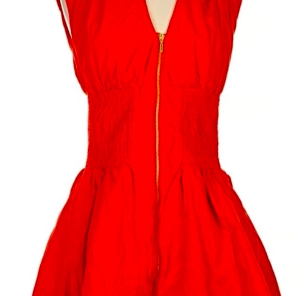 Anthropologie Red Mini Dress XL NWT